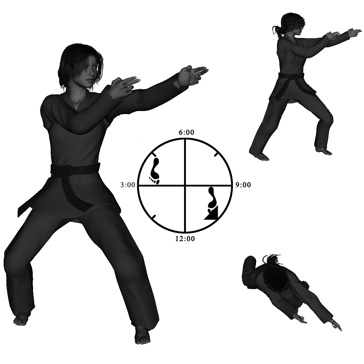 10d-2) Left Neutral with Left, Vertical, Two-Finger Poke