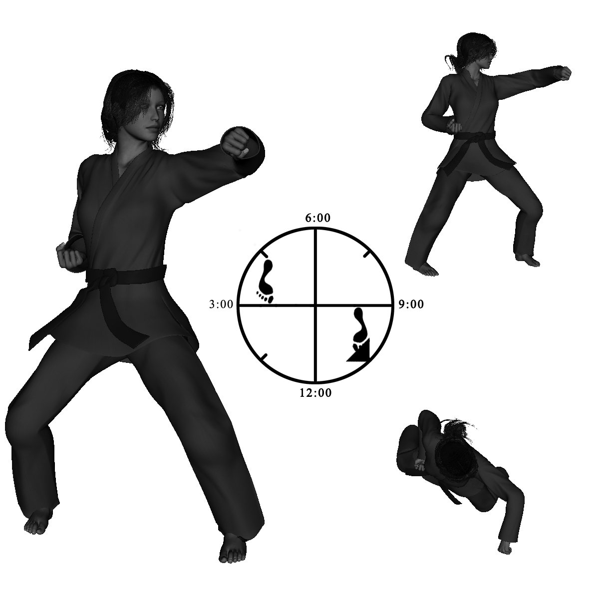 10b - 2) Left Neutral with Left Upward, Horizontal Forearm