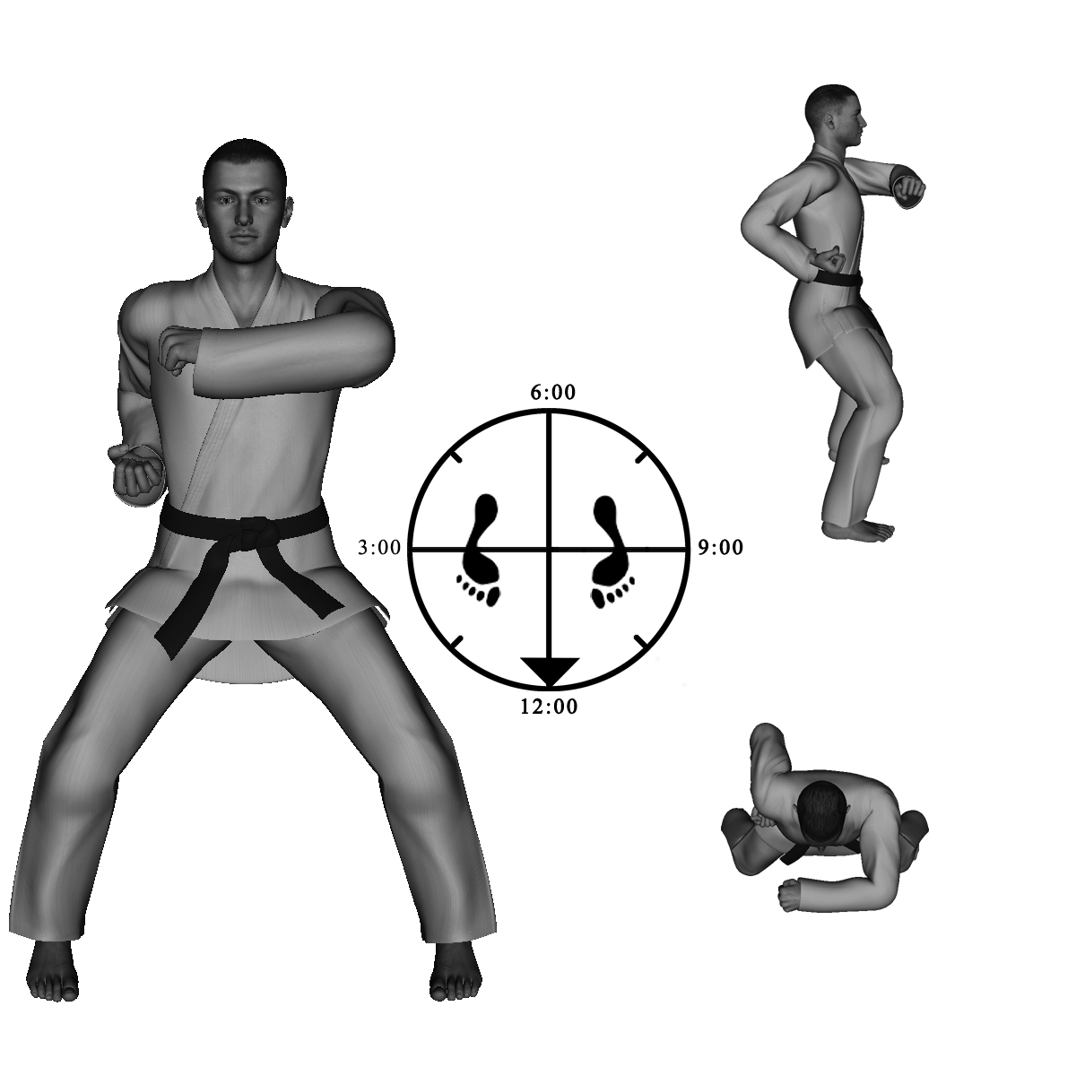 57) Left Straight Punch (3:00H)