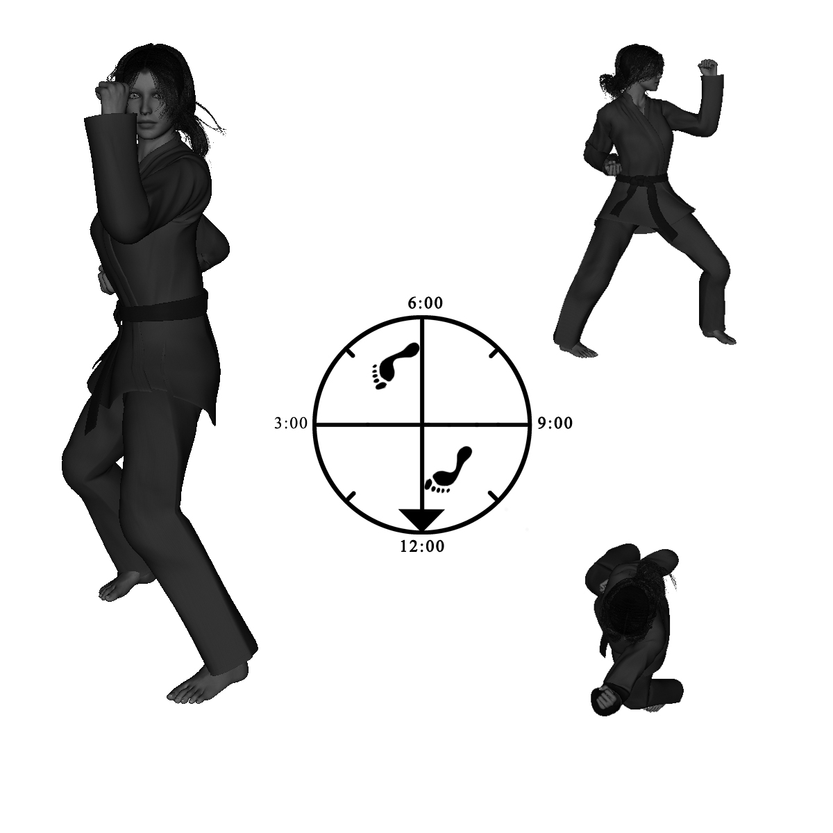 2a) Left Inward Block with check