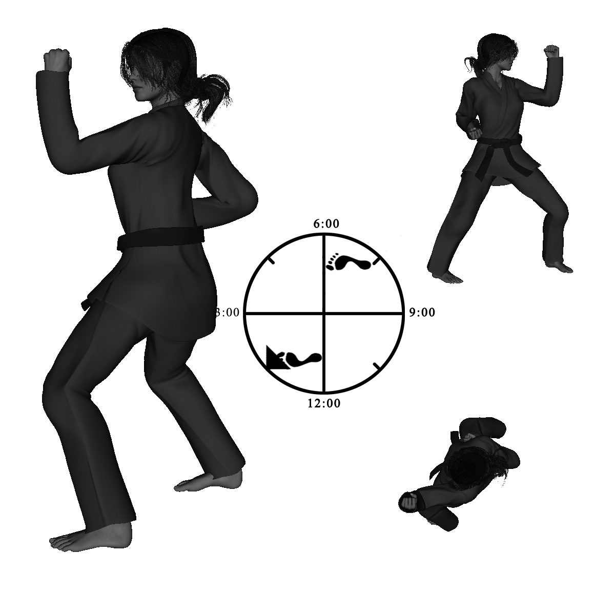 18b) Left Neutral with Left, Inside, Vertical, Forearm