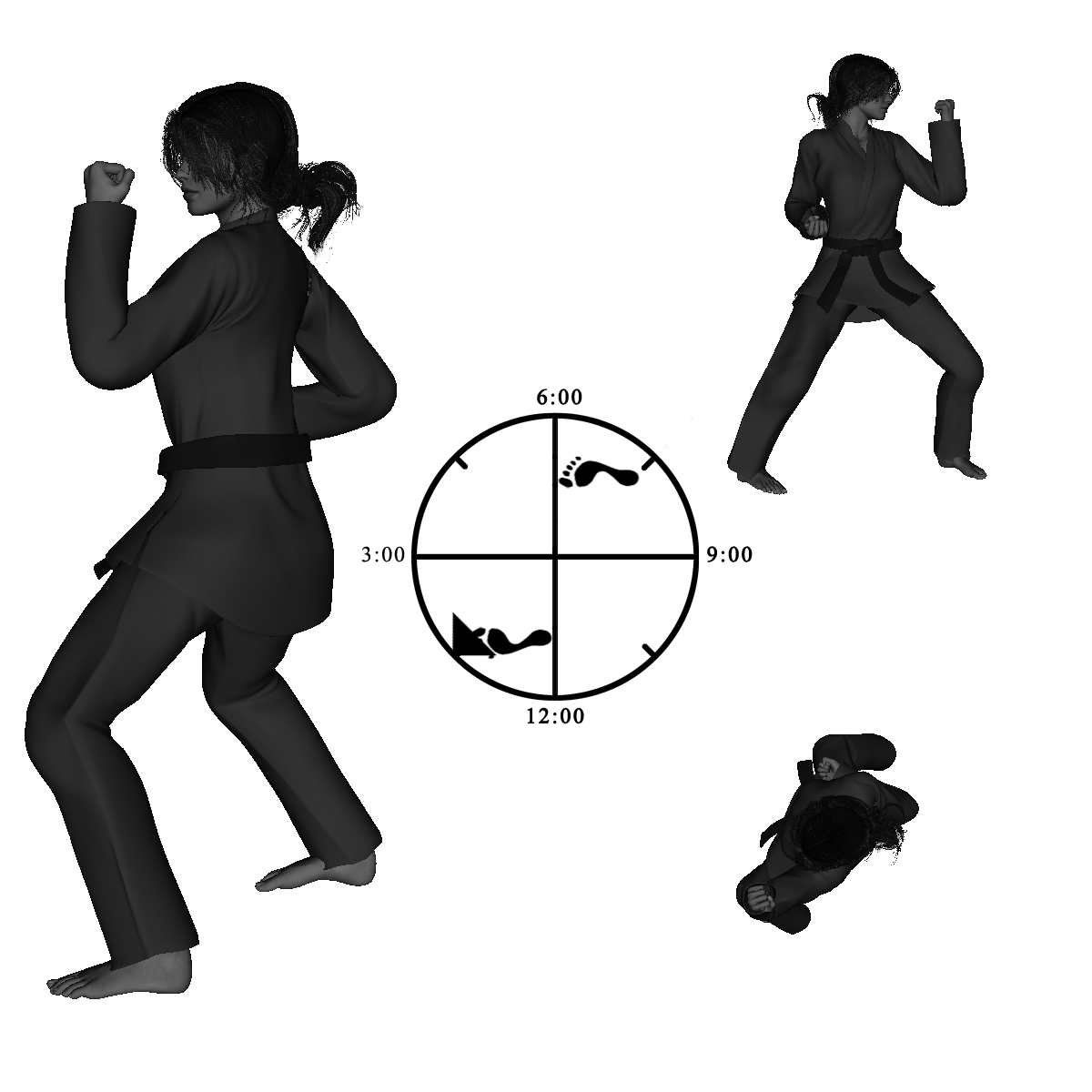 20) Left Neutral with Left, Inward, Overhead Elbow