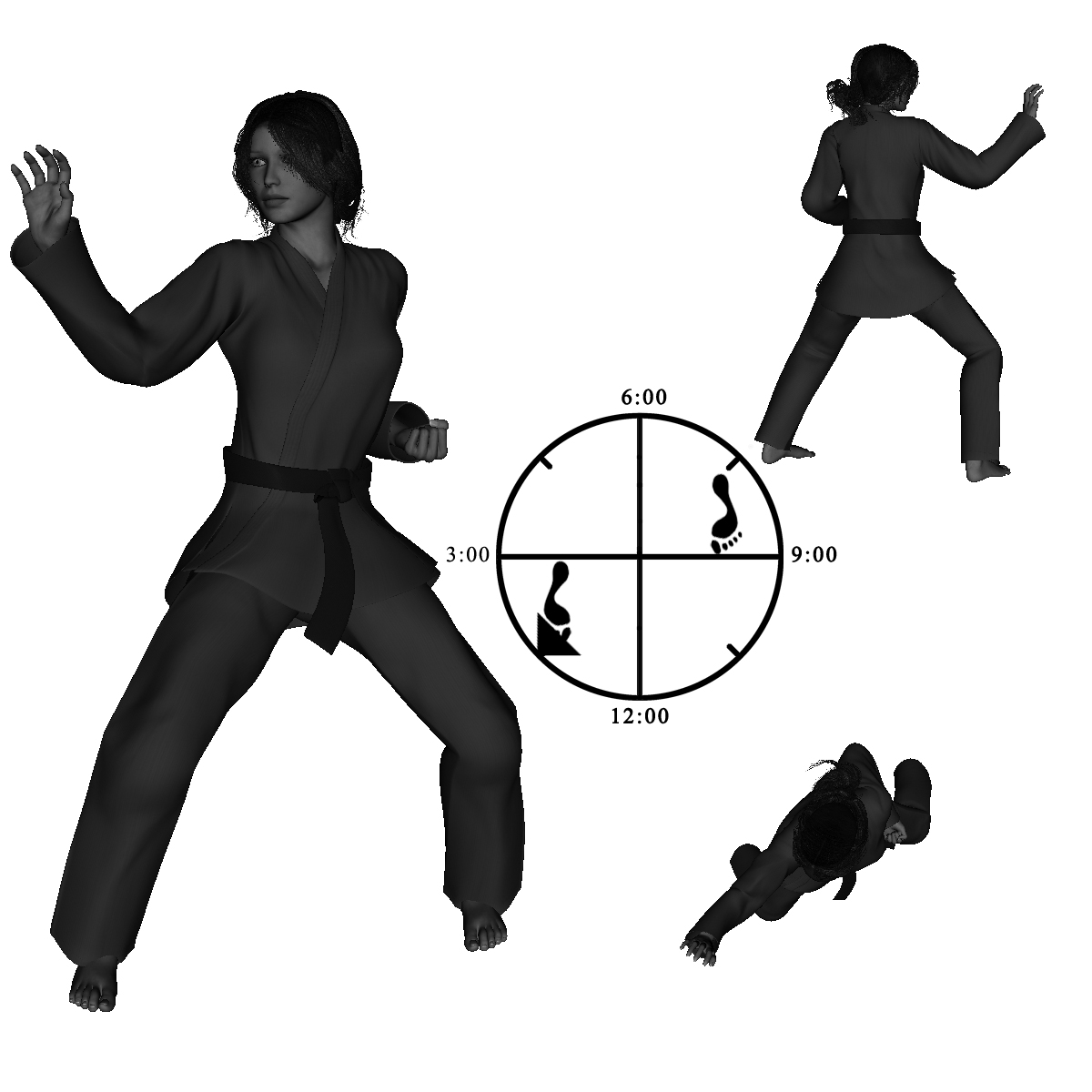 16d) Right Neutral with Right Overhead Claw