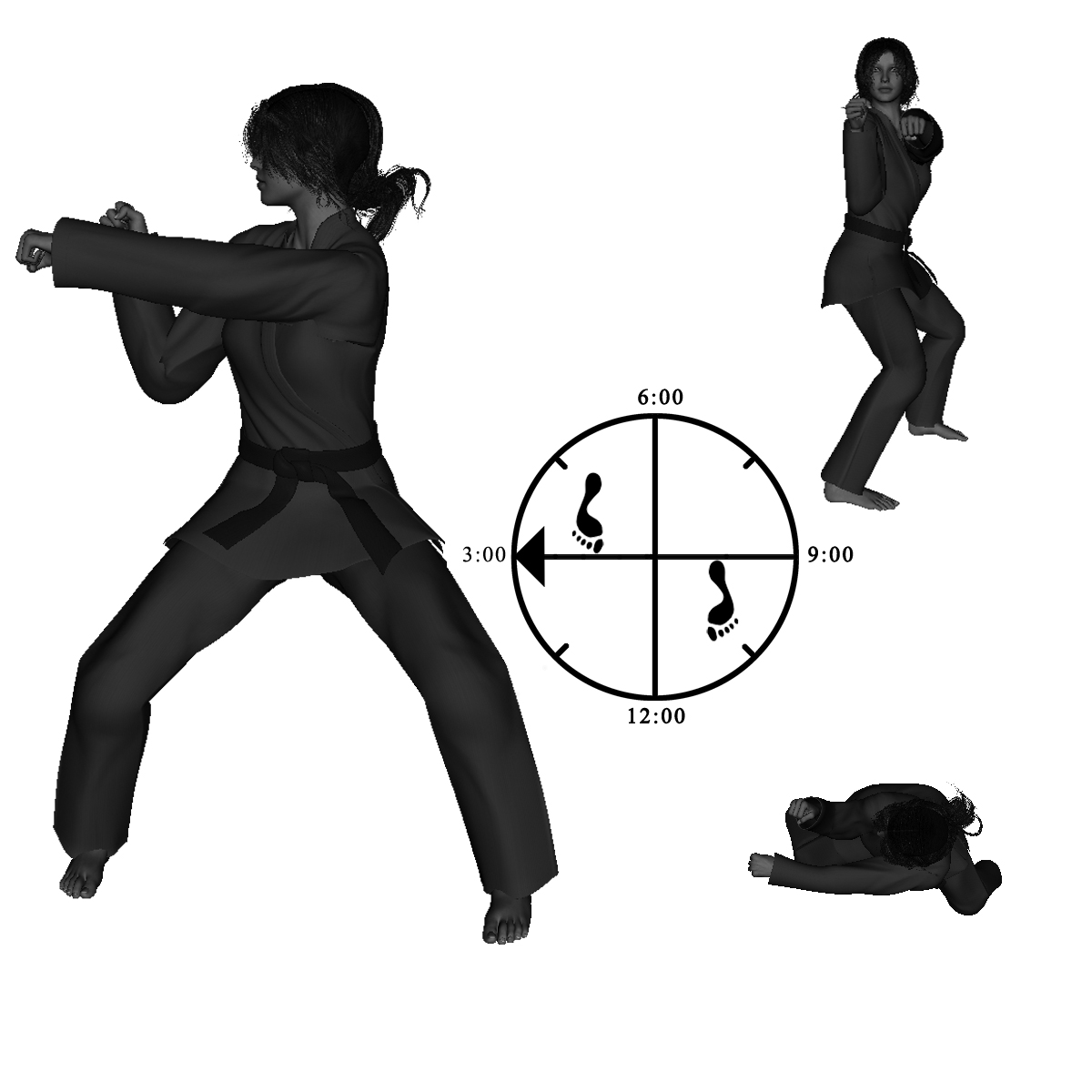 4d) Left Straight Punch