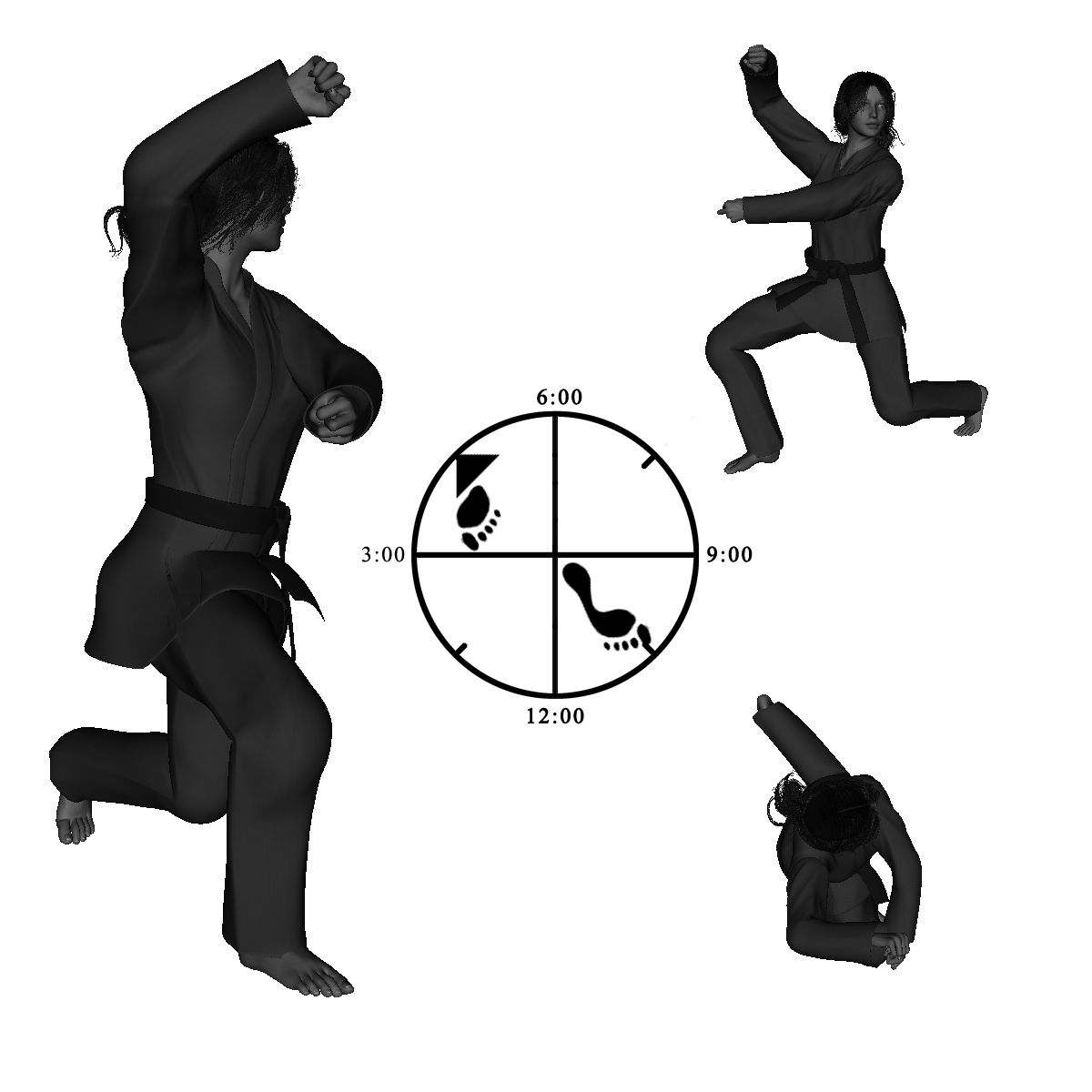 7a) Left Rear Twist (Transitory) (see Appendix E - Note: 1)