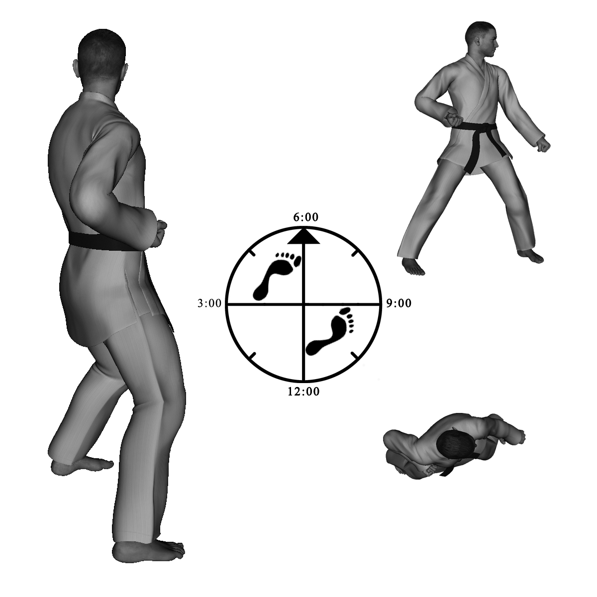 17) Left Downward Block