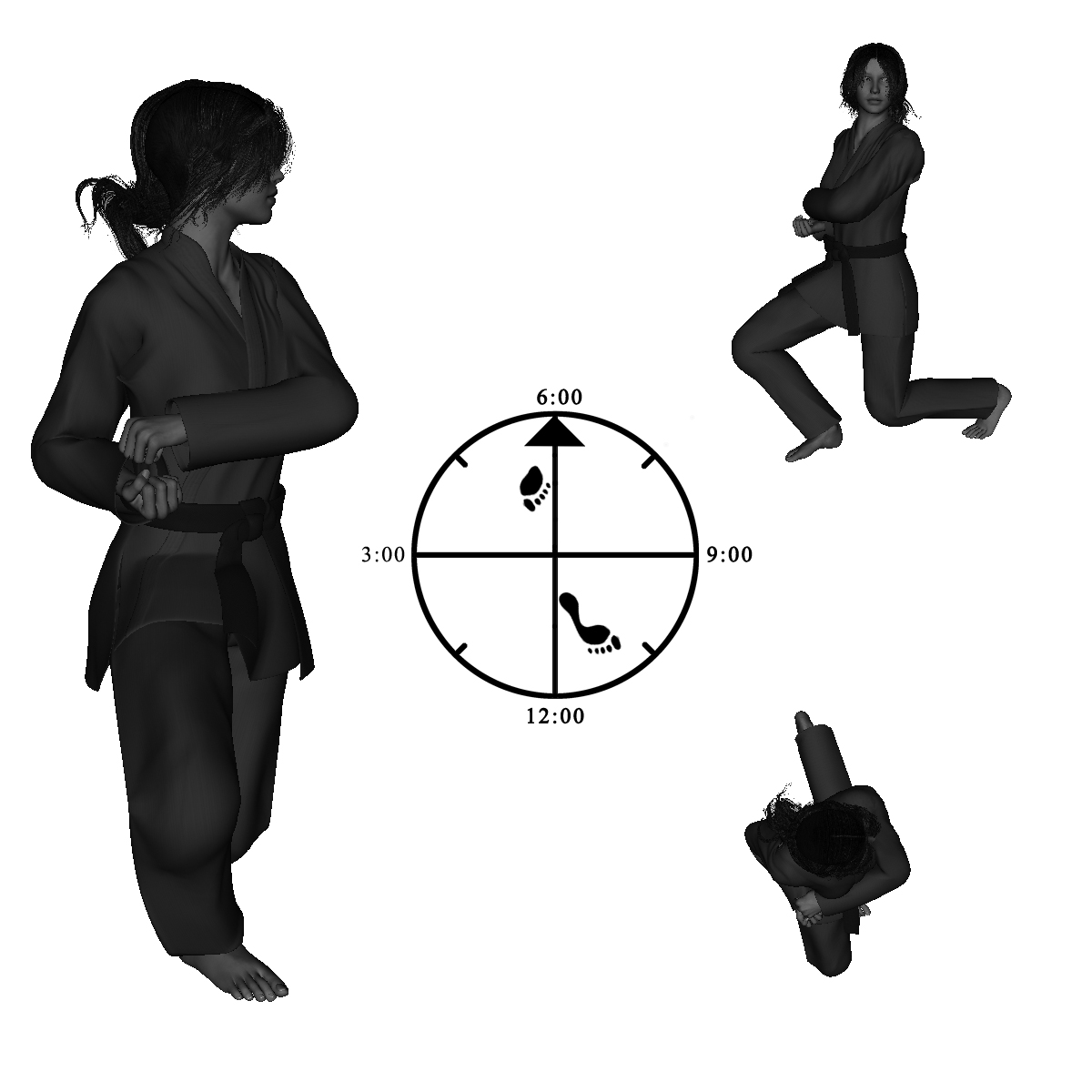 5b) Left Rear Twist - chambered (Transitory) (see Appendix E - Note: 1)