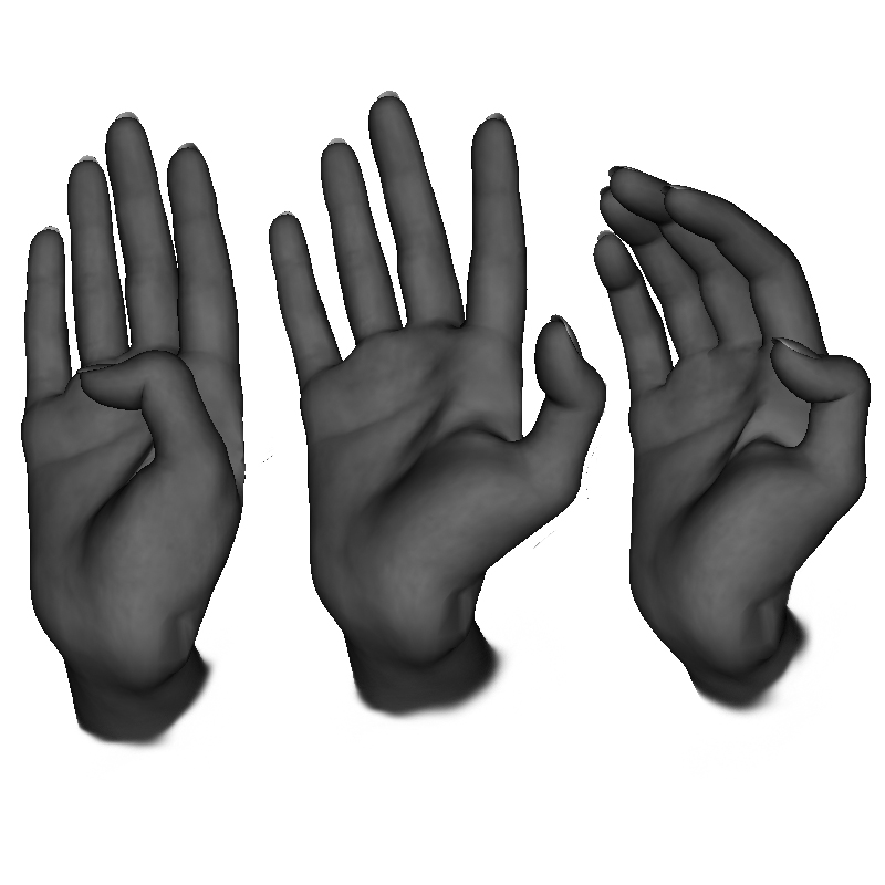 Examples of bad heel-palm - weapon formation (thumb tucked into palm, fingers spread apart, fingers bent too much)