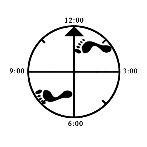 Example of bad foot angles (both) for Neutral Bow Example of bad foot angles (both) for Neutral Bow