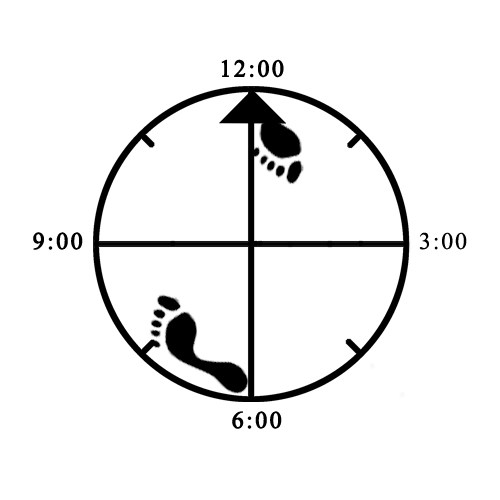 Example of improper depth for rear 45 degree Cat