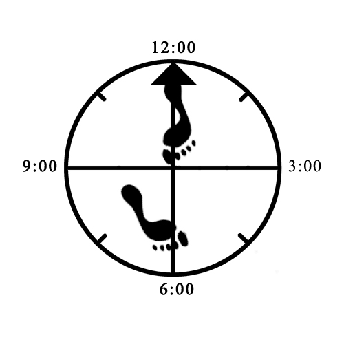 Example of improper width (narrow) for Neutral Bow