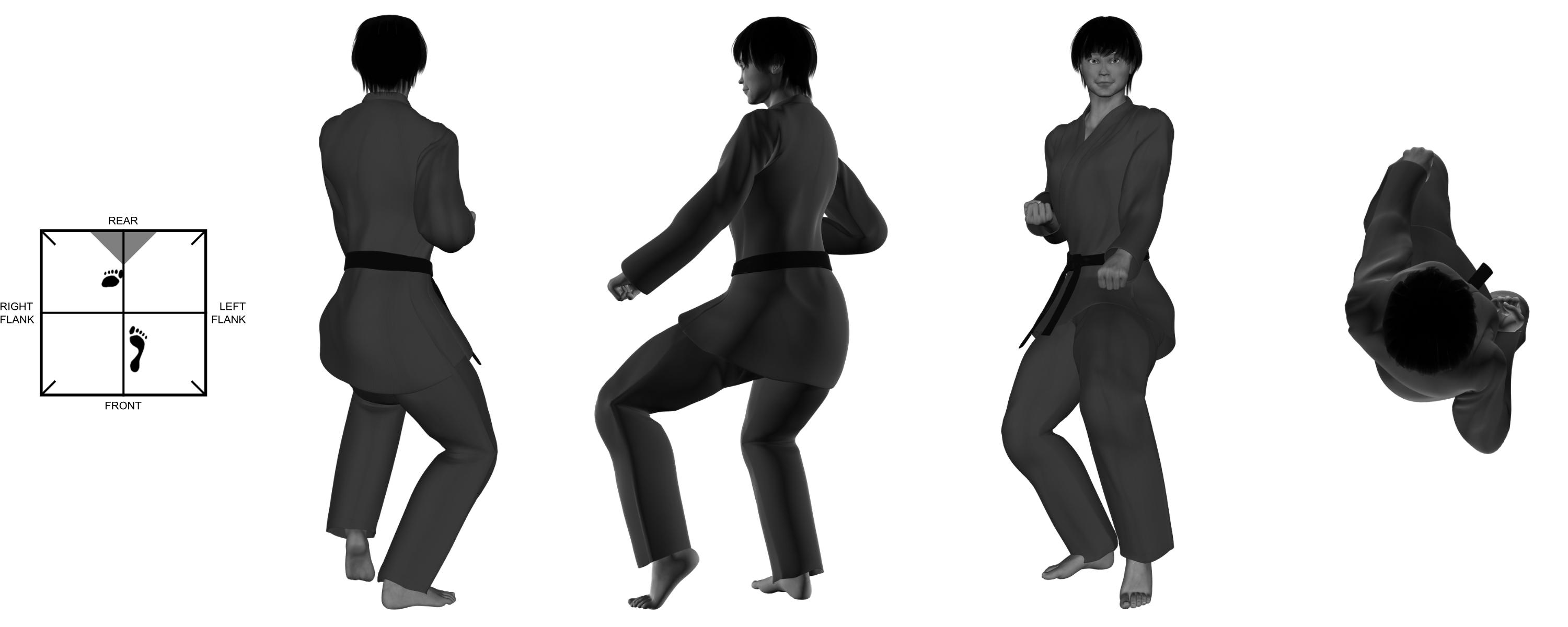 1b) (left) downward block from (left) 45 degree cat 1b) (left) downward block from (left) 45 degree cat