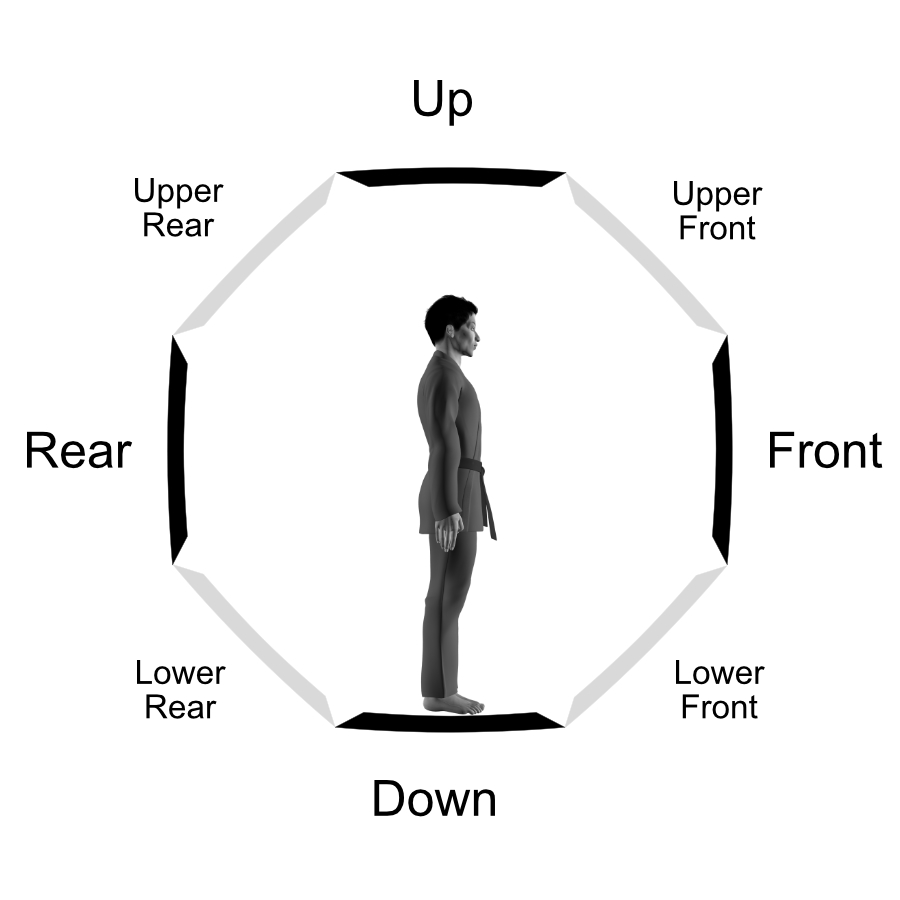 Vertical Zones View 3rd person perspective (from right flank)