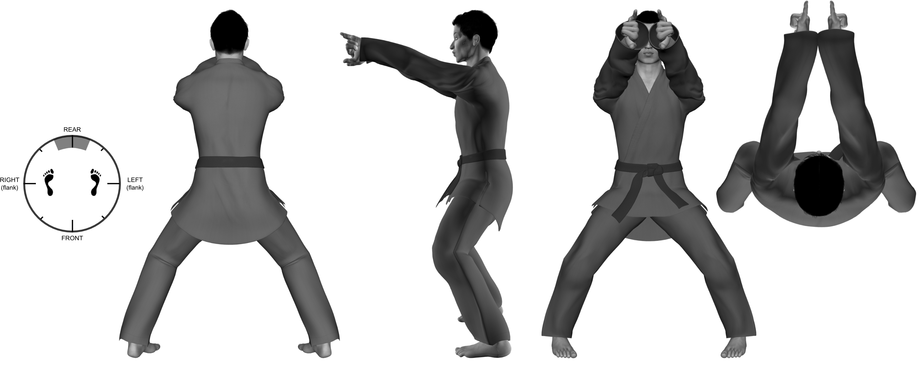 13b) thumb and pinky rotational slice from horse