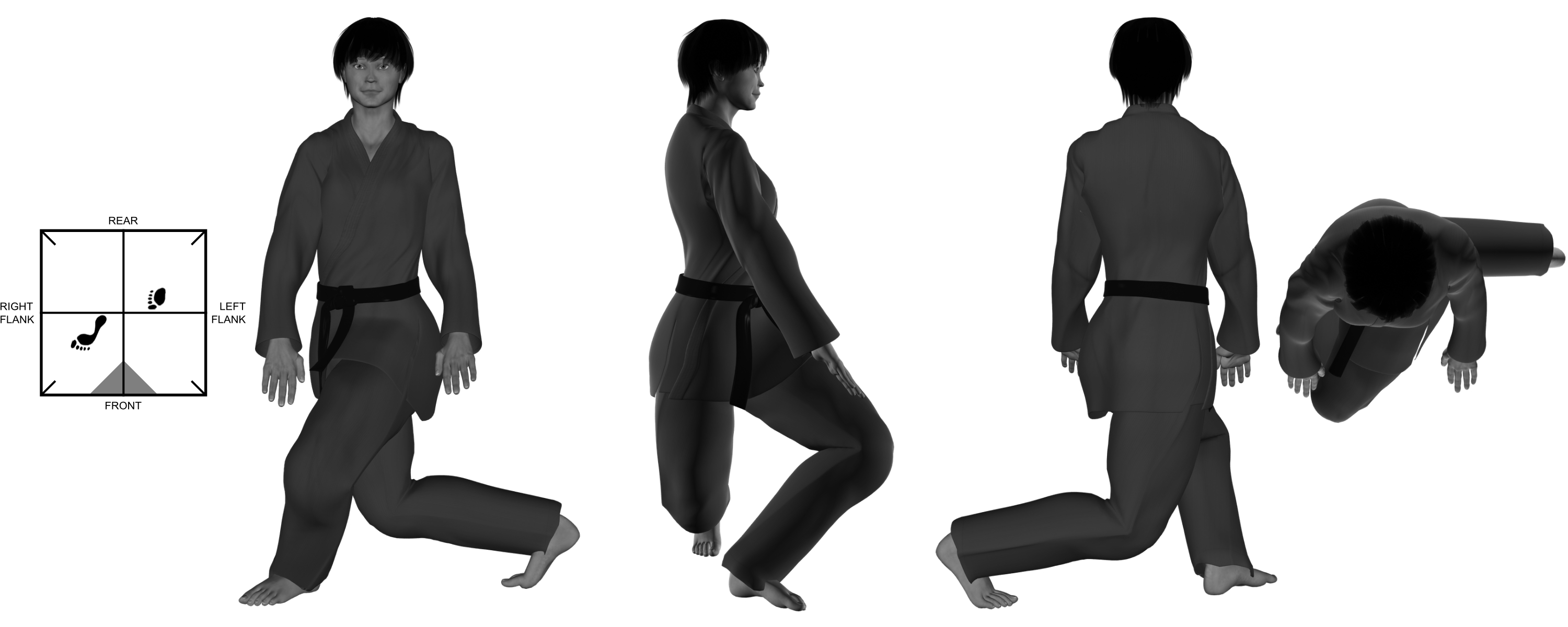 1a) (right) twist transition