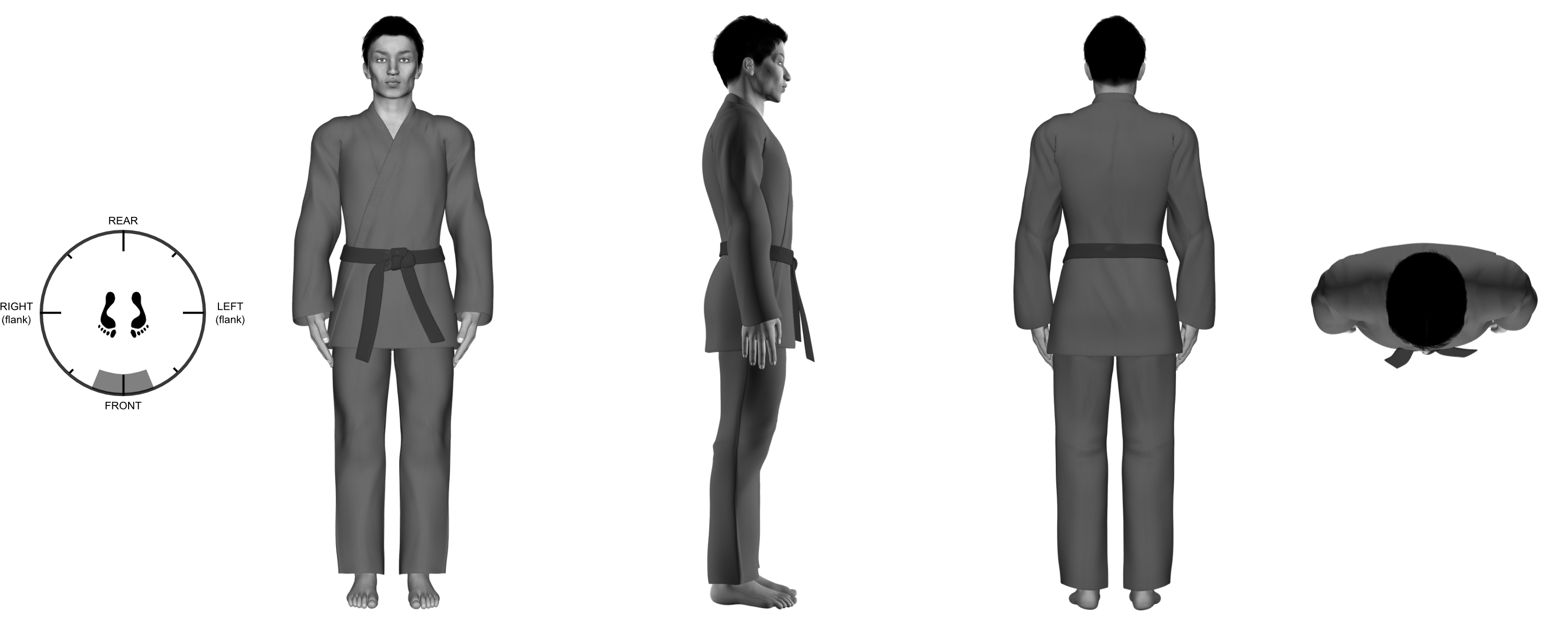 1a) transitional natural stance