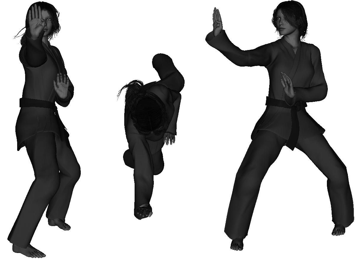 Example of a proper heel-palm