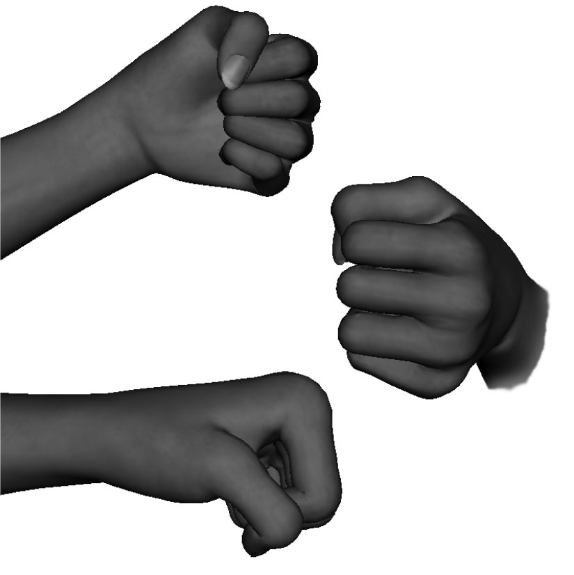 Example of proper vertical punch formation (high height zone) Example of proper vertical punch formation (high height zone)