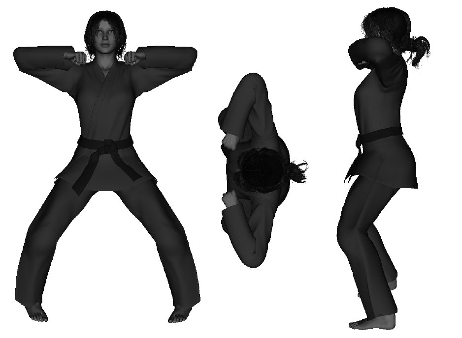 Example of a proper outward, elbow (double)