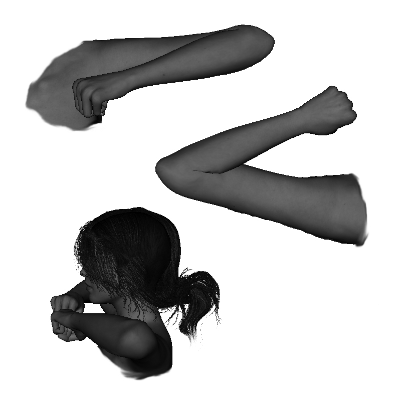 Example of proper outward elbow formation