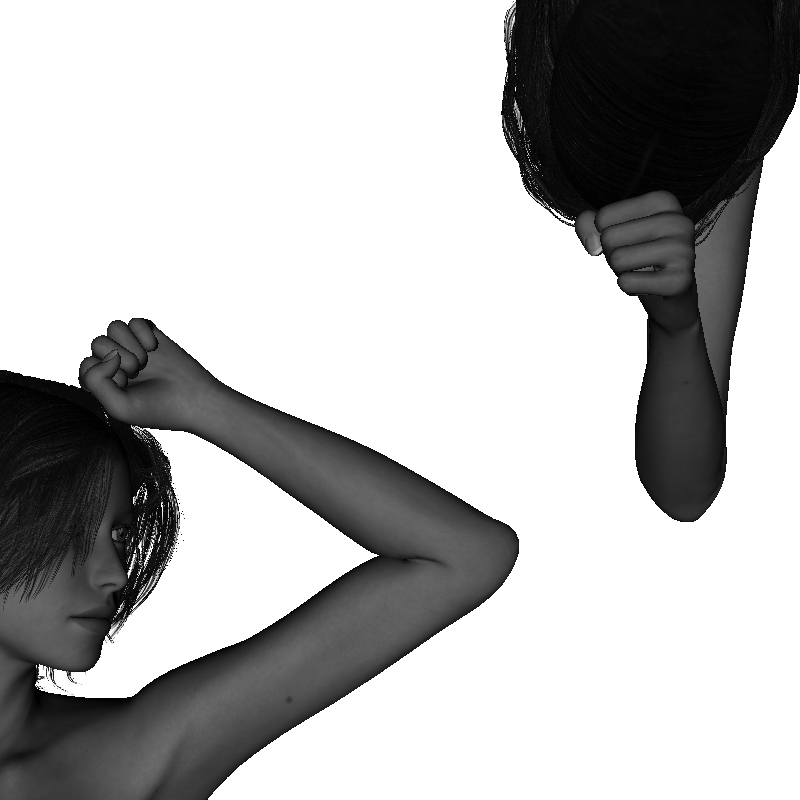 Example of proper outward,overhead elbow formation