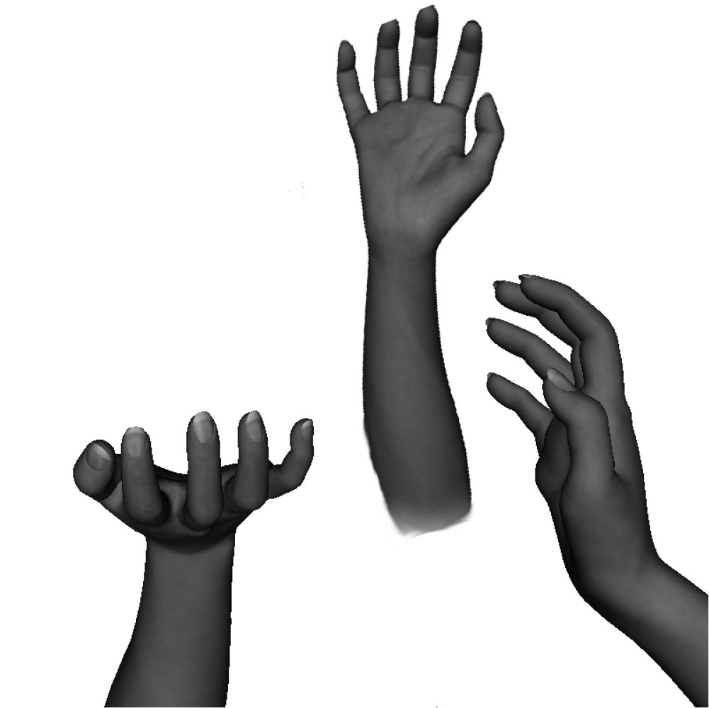 Example of proper overhead claw formation