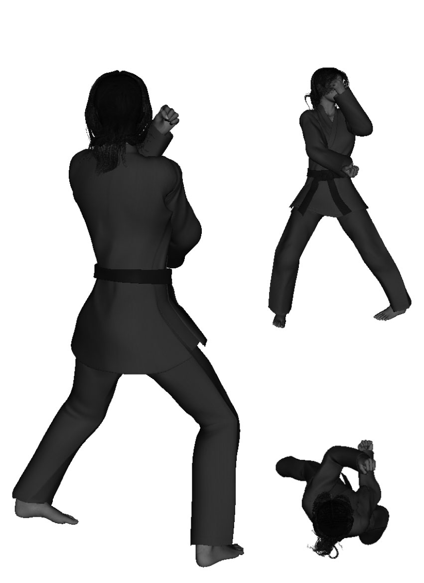 Example of proper Reverse Bow (left)