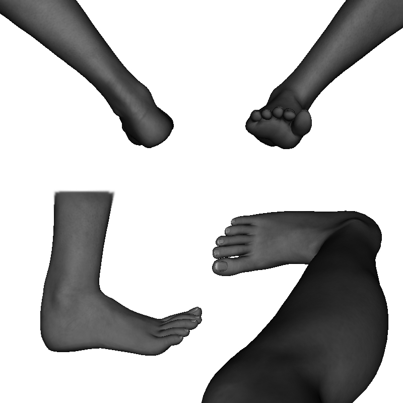 Example of proper side kick formation