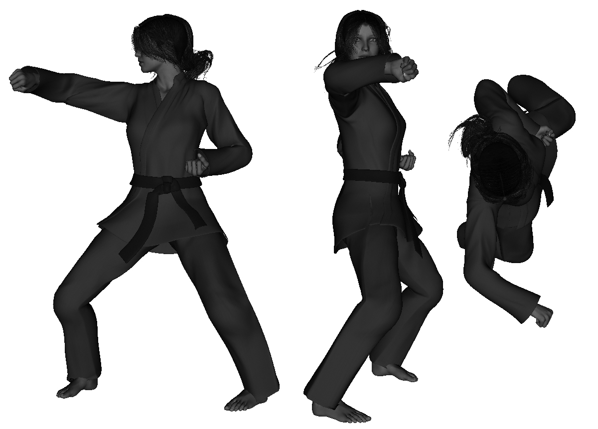 Example of a proper upward forearm (right) Example of a proper upward forearm (right)