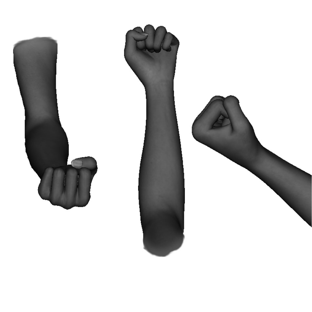 Example of proper vertical back-knuckle formation Example of proper vertical back-knuckle formation